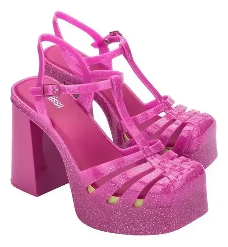 Melissa Party Heel - Rosa Pink