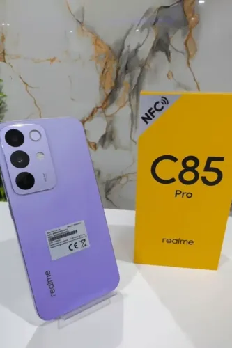 Smartphone Econômico - Realme C85 Pro(4G) + NFC 256/8 Lilás O Toop bateria Durável
