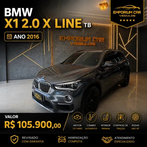 BMW X1 Xdrive 25I Sport 2.0/2.0 Flex Aut. 2016