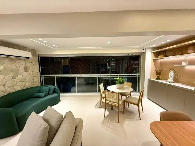 Apartamento Alto Padrão no Jardins de Veneto 131m², 3 Suítes, Varanda Gourmet | Alto do C