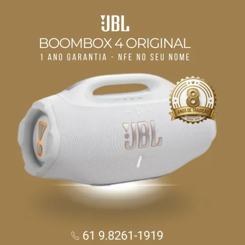 JBL BOOMBOX 4 | Nota Fiscal no seu NOME