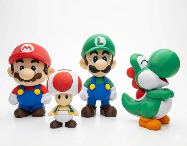 Kit colecionável Mario