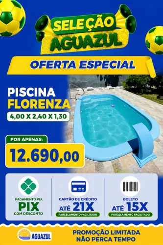 PISCINA DE FIBRA 4 METROS