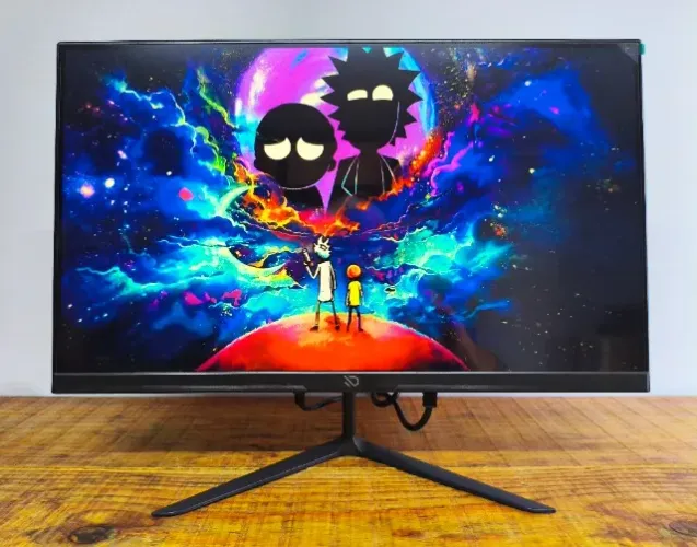 Monitor Gamer 23.8, Full Hd, Ips, 100hz, 1ms, Hdr Freesync Preto 127/220v