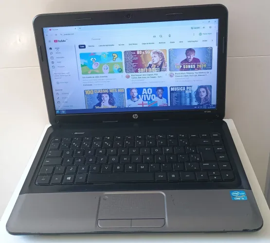 Notebook HP Core i3 500GB tudo funcionando 