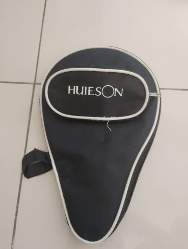 Bolsinha Huelson ping pong com raquete e bola profissional
