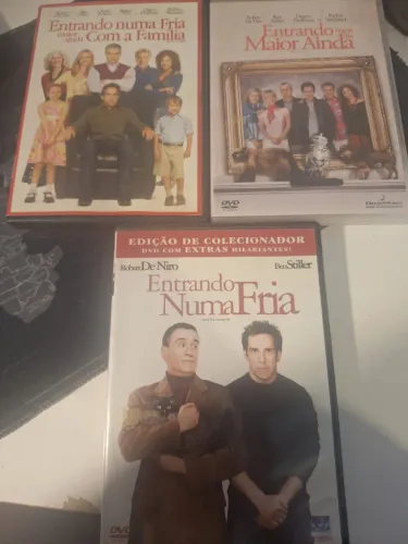 ENTRANDO NUMA FRIA 1,2,3 - ORIGINAIS - R&C DVDS