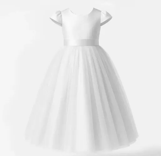 Vestido Daminha 10/ 12 Branco