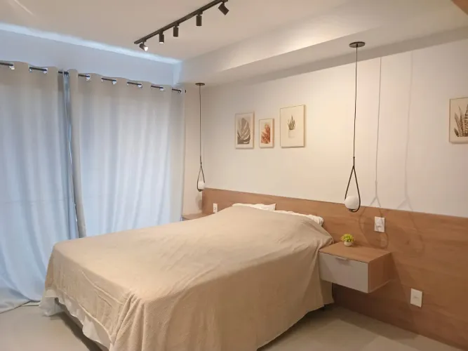 Studio Mobiliado em Pinheiros SP - 24m² Pronto para Morar, Próximo ao Metrô e Shopping Eld