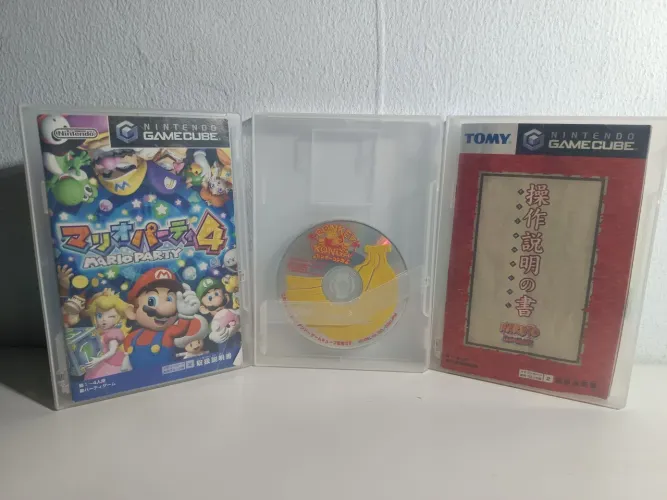 3 Jogos GameCube Originais Japonês Naruto Mario Donkey Konga