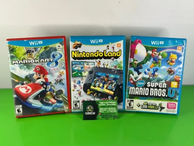 JOGOS DE NINTENDO WII U - A PARTIR DE 60 REAIS - VALORES NA DESCRIÇÃO