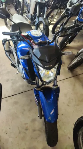 HONDA TWISTER 250 AZUL 2022 Shalon veículos Cariacica 