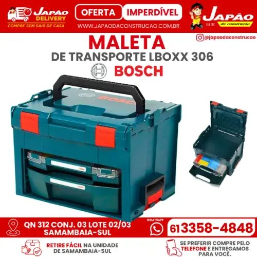 Maleta de Transporte Profissional L-boxx Bosch 306