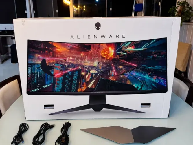 Monitor Gamer Alienware AW3418DW 34? Ultrawide Curvo - 120Hz - G-Sync