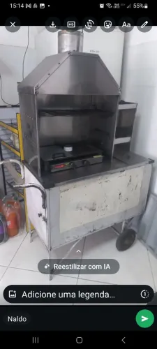 Carrinho de churrasquinho