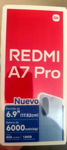Celular redmi A7 Pró 128 gigas