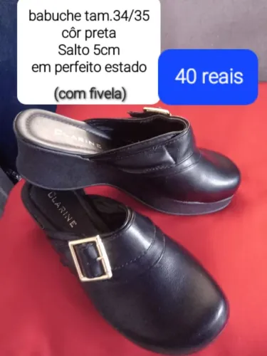 Calçado feminino em ótimo estado