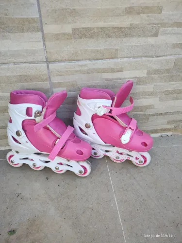Patins ajustável ao tamanho dos pés