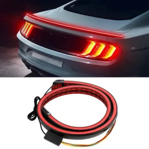 Fita de LED Automotiva Sequencial ØBERON FLO65 12V Vermelha à Prova D?água para Seta Freio