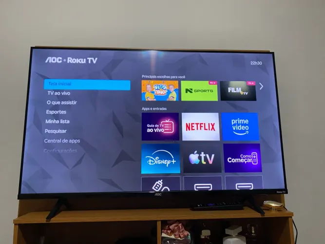Tv Philco é roku 43