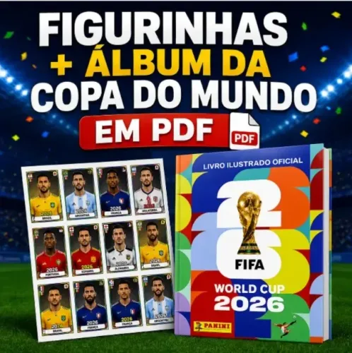 Coleção Completa Copa 2026 - PDF em Alta Resolução (992 Figurinhas)
