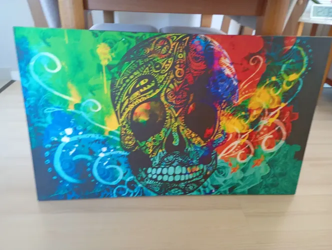 Quadro Caveira Mexicana