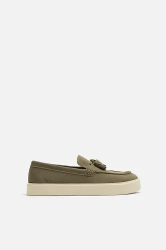 Mocassim de couro - zara original