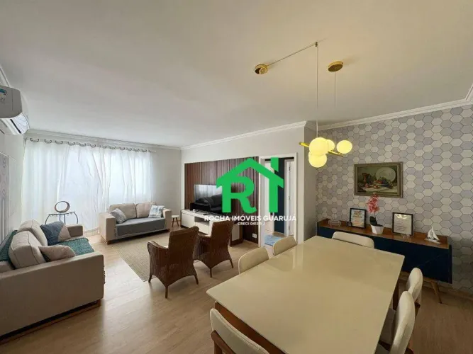 Apartamento com 2 quartos, 1 vaga à venda em Pitangueiras, Guarujá