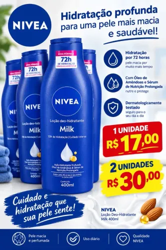 HIDRATANTE NIVEA 400ML