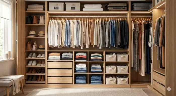 Organizador de closet...dobrador de roupas!