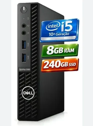 Minidesk Dell 3080 Core i5 10ª Ger - Oferta!