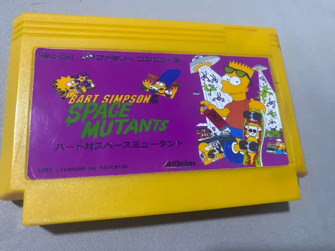 Jogo Nes - Bart vs Space Mutants