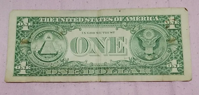 Vendo nota de 1 dólar para colecionadores 