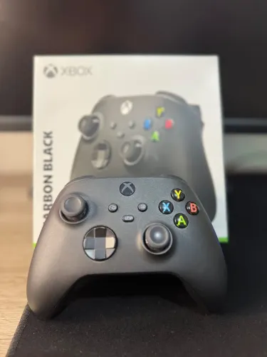 Controle Xbox Original Carbon Black - Sem Drift + Caixa