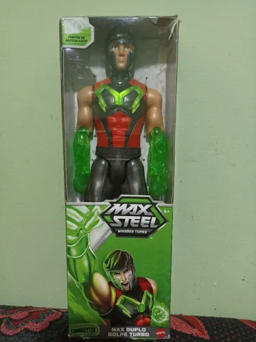 Figura Max Steel Golpe Turbo - Mattel 