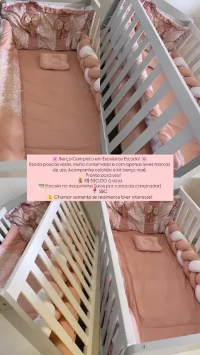 Berço para Recém nascido/ Bebê