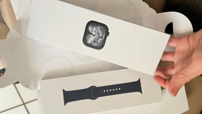 Relógio Apple Watch Series 11 preto lacrado com nota fiscal
