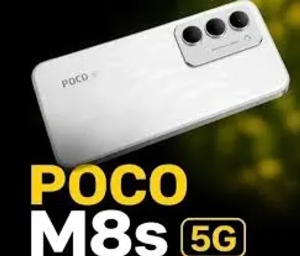 Poco M8S 5G NFC 256/08 - Preto Branco Lacrado Entrega Gratis