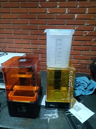 Impressora 3d resina creality e secadora