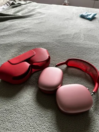 AIRPODS MAX POUCO USADO (2022) PERFEITO ESTADO COR LARANJA