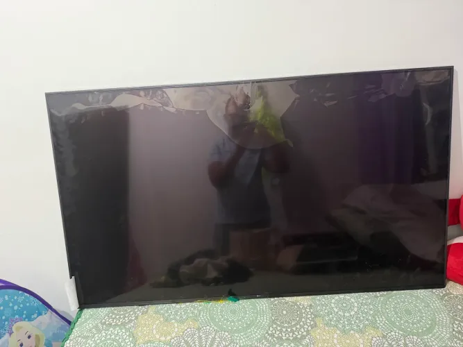 Tv 65 polegadas 4K display quebrado