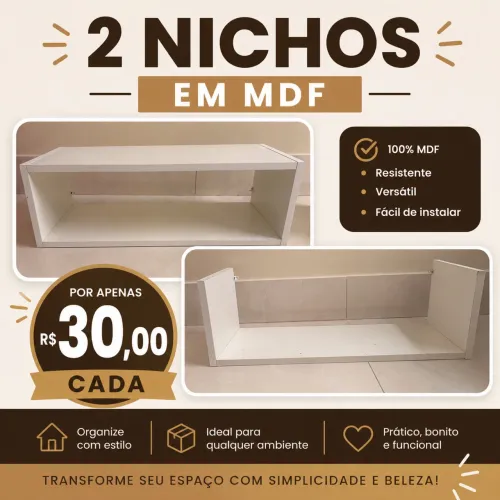 Nichos em mdf