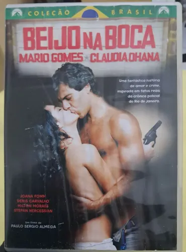 Dvd beijo na boca