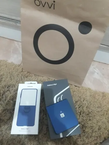 Lançamento Galaxy Z Flip 7 Topo Dobrável Venda 4.000$ Completo Caixa Nota fiscal.<br>