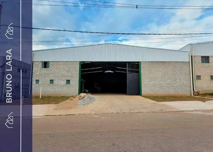 Galpão disponível para locação no Condomínio Valle dos Igarapés - Igarapé/MG.