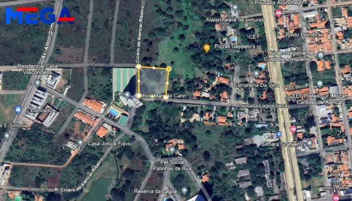 Terreno à venda, 6477 m² por R$ 1.900.000 - Lagoa Seca - Juazeiro do Norte/CE