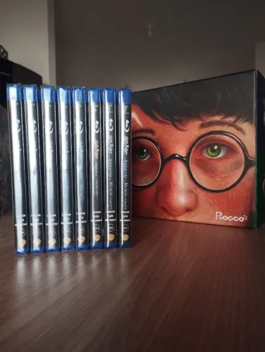 Harry Potter - saga completa com blu-rays duplos