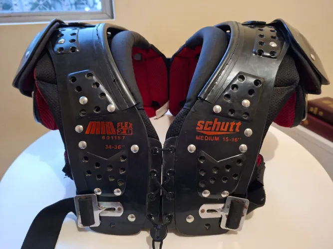 Shoulder Pad Schutt Mid Flex 2.0 - Tam. M (15-16") - Futebol Americano