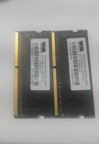 2x Memória ddr4 4gb Notebook