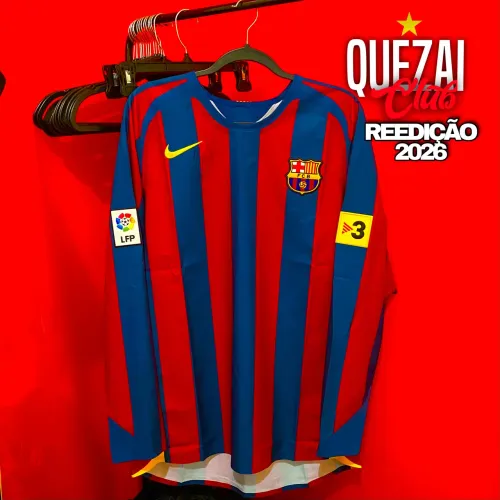Camisa Nike Barcelona 2005/2006 Reedição 2026 Home ORIGINAL